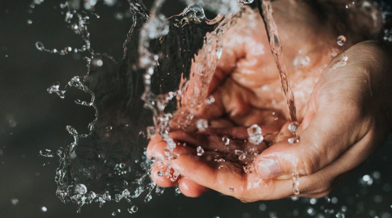 drinking water